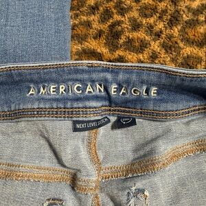 American Eagle Outfitters Women's Light Blue Jeans